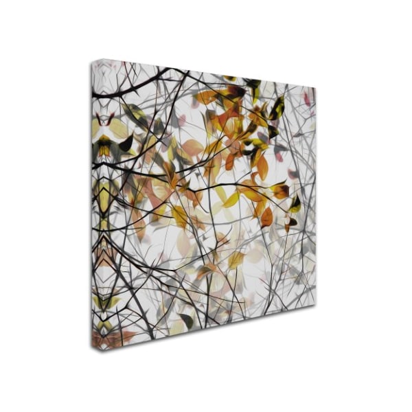 Gilbert Claes 'Autumn Song' Canvas Art,18x18